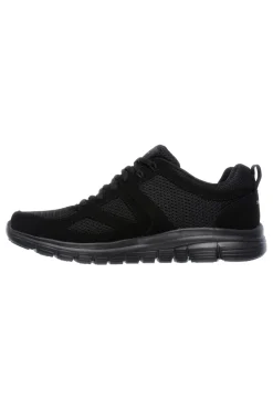 Scarpe da ginnastica nere in mesh e Memory Foam Skechers Burns - Agoura