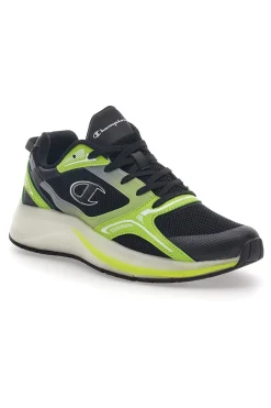 Scarpe da Ginnastica Nere e Lime Champion Vibe
