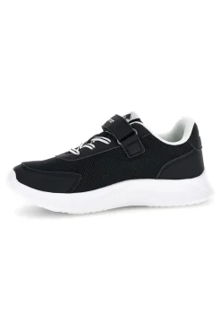 Scarpe da ginnastica nere con chiusura a strappo e memory foam Lotto RUN 90 AMF CL S