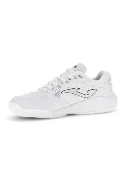 Scarpe da paddle tennis bianco con inserti blu traspiranti Joma Master 1000 2642