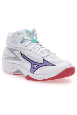 Scarpe da Pallavolo Bianche Mizuno Thunder Blade Z Mid W