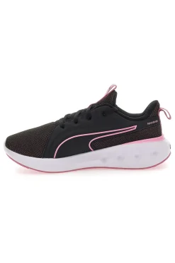 Scarpe da running nere con dettagli rosa e suola ammortizzata Puma Softride Carson