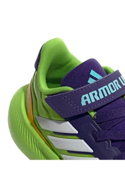Scarpe da running verdi Iron Hulk con suola Cloudfoam Adidas Runfalcon 5 EL I