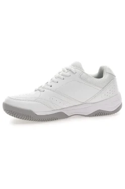 Scarpe da tennis bianche con memory foam Lotto Court Logo AMF XX W
