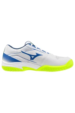 Scarpe da tennis bianche con suola clay Mizuno Break Shot 5 CC