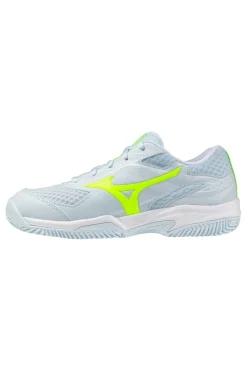 Scarpe da tennis celeste leggere flessibili Mizuno Break Shot 5 CC