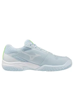 Scarpe da tennis celeste leggere flessibili Mizuno Break Shot 5 CC