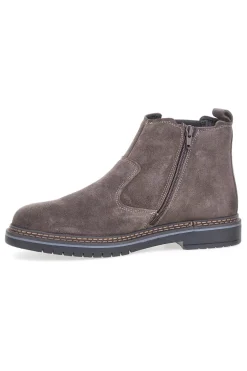 Scarpe da uomo marroni in vera pelle con zip Pittarello Eco 252520020