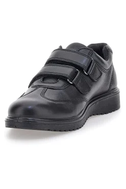 Scarpe nere con doppio strappo Claremorris 20116744