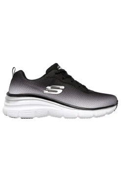 Scarpe nere con suola ammortizzata Skechers Fashion Fit Build Up