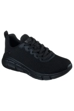 Scarpe nere vegan con Memory Foam Skechers BOBS B FLEX VISIONARY ESSENCE