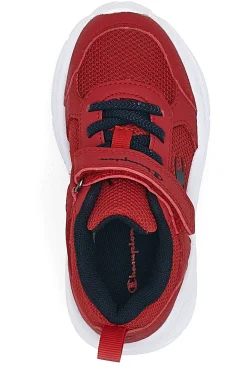 Scarpe Primi Passi Rosse in Mesh con Velcro CHAMPION HRO B TD low cut shoe