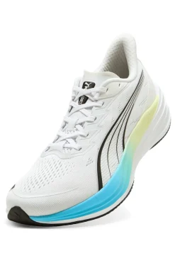 Scarpe running bianche in mesh con suola sfumata e ammortizzazione Profoam Puma Darter Pro 2