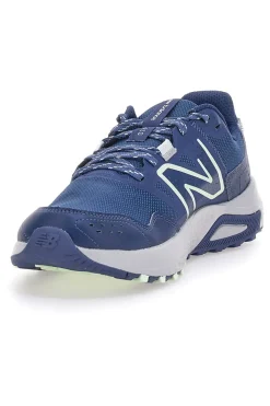 Scarpe running blu in mesh con suola trail New Balance MT410CN8