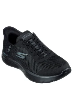 Scarpe slip ins nero in mesh Skechers Go walk flex grand entry