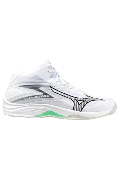 Scarpe sportive bianche ammortizzate Mizuno Thunder Blade Z MID