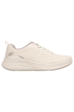 Scarpe sportive bianco con memory foam Skechers Bobs Moda Flex Mellow Dawn