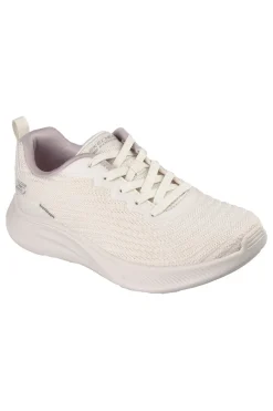 Scarpe sportive bianco con memory foam Skechers Bobs Moda Flex Mellow Dawn