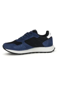Scarpe sportive blu memory foam traspirante Lotto Trainer 2000 AMF