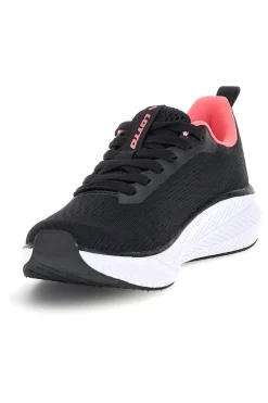 Scarpe sportive nero con inserti rosa traspiranti Lotto Speedride 900 II W