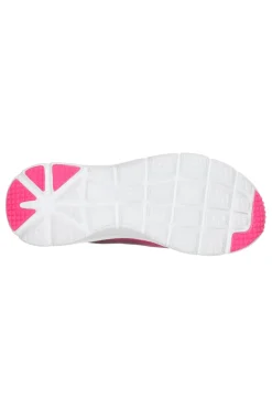 Scarpe sportive nero e rosa con memory foam Skechers Fashion Fit Build Up