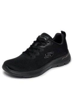Scarpe sportive nero in mesh Skechers Arch fit summits daily flow