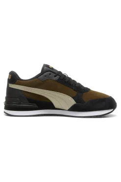 Scarpe sportive verde oliva con dettagli in suede Puma ST RUNNER V4 SD