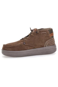 Scarpe Stringate Alte Marroni Marina Militare 1706