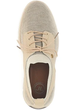 Scarpe Stringate Beige Casual Johes Land 411100