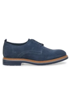 Scarpe Stringate Blu In Vera Pelle Pittarello Active 2401