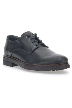 Scarpe Stringate Claremorris 220 Nero Vera Pelle