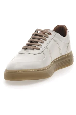 Scarpe Stringate in Vera Pelle Panna Pittarello Active 2421