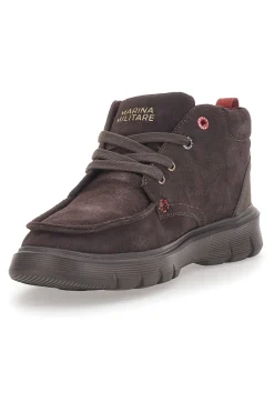 Scarpe Stringate Marroni Marina Militare 1719