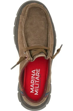 Scarpe Stringate Marroni Marina Militare 1717