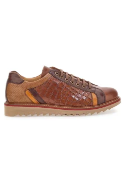 Scarpe Stringate Marroni In Vera Pelle Made in Italy Pittarello Plus PT325