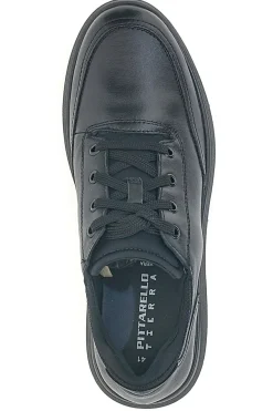 Scarpe Stringate Nere in Vera Pelle con Soletta Memory Foam PITTARELLO TIERRA 22105792