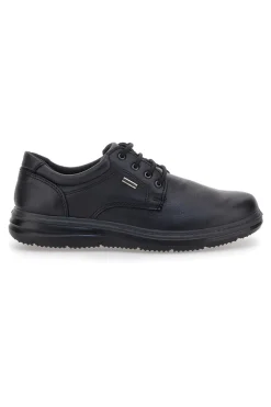 Scarpe stringate nere in pelle Imac 85130826790011