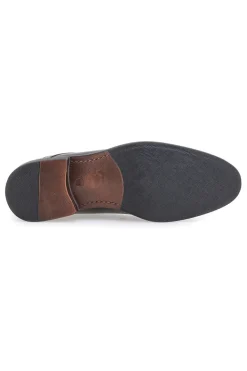 Scarpe Stringate Nere In Vera Pelle Max Dillan 401