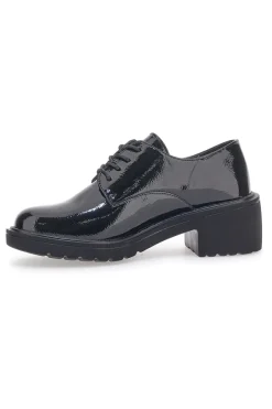 Scarpe Stringate Nere Prima Riga 220013