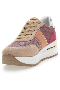 Scarpe Stringate Rosa e Cipria INBLU 423 IN
