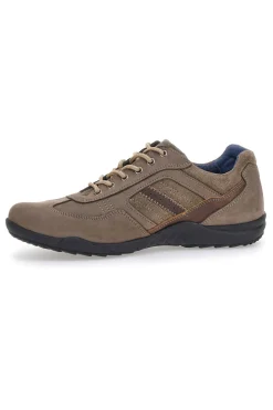 Scarpe Stringate Taupe In Vera Pelle Pittarello Eco 7016