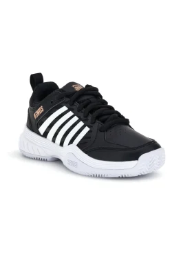 Scarpe tennis nere mesh traspirante suola clay K-swiss Court Express 2 Clay