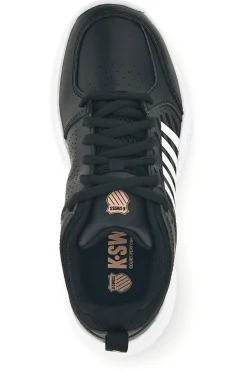 Scarpe tennis nere mesh traspirante suola clay K-swiss Court Express 2 Clay