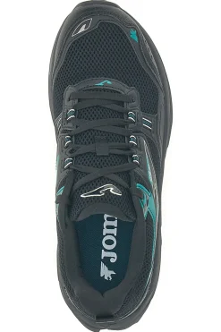 Scarpe trail da uomo nere e turchesi con suola tassellata Joma TKSHOS2691