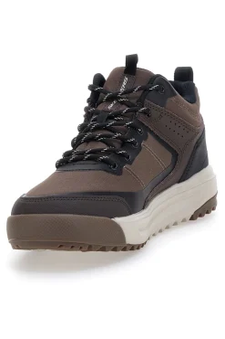 Scarponcini marroni impermeabili con memory foam Skechers Urban Street Hiker