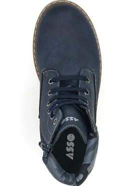 Scarponcino Blu Asso 158020