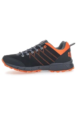 Scarponcino da Trekking Sevenoaks Nero-Arancione