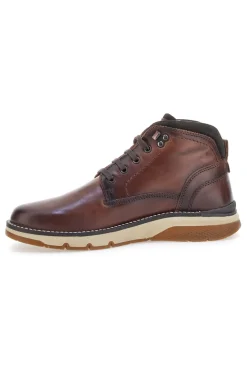 Scarponcino Stringato Cognac in Vera Pelle ALTERMBERG 2211