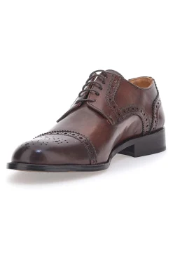 Schnürschuhe Echtleder Holz Pittarello Plus 611