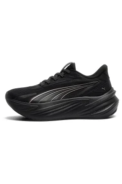 Schwarz gepolsterte Laufschuhe Puma Maxima Pro